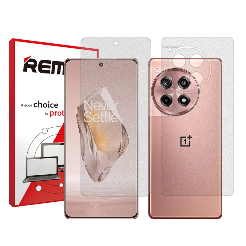 محافظ صفحه نمایش مات ریمکس مدل HyMTT مناسب برای گوشی موبایل وان پلاس Ace 3 به همراه محافظ پشت گوشی