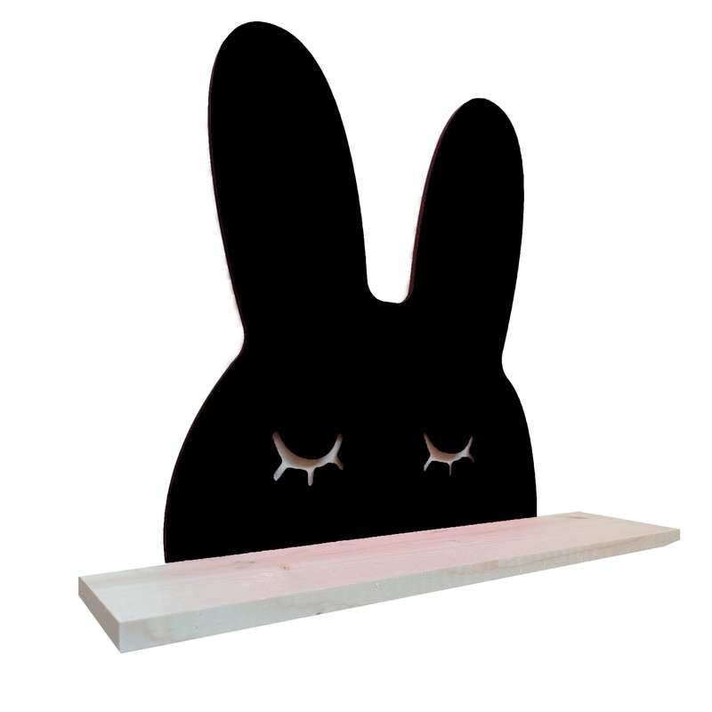 شلف دیواری اتاق کودک مدل خرگوش کد 03