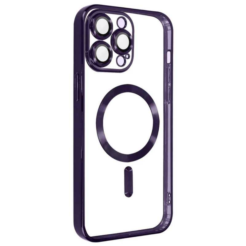کاور قاب مدل مگ سیف طرح lux مناسب برای گوشی موبایل اپل iphone 13