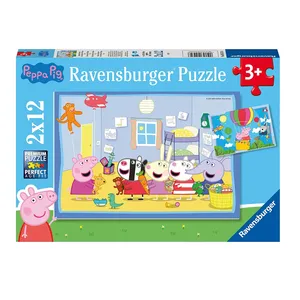 پازل 12 تکه راونزبرگر مدل  Peppa Pig Adventure کد 05574