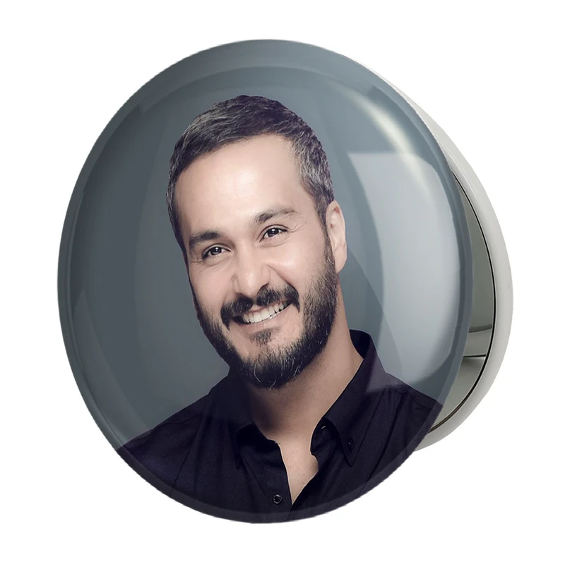 آینه جیبی خندالو طرح میلاد کی مرام مدل تاشو کد 10400 