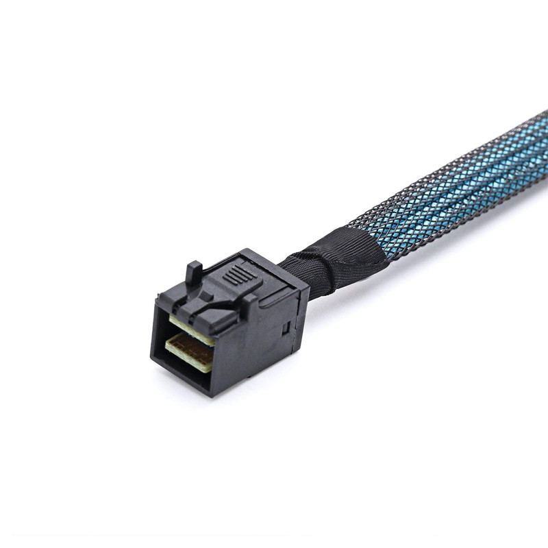 کابل تبدیل Mini SAS HD SFF-8643 به چهار 29pin SFF-8482 با تغذیه ساتا اسمارطور مدل SM155