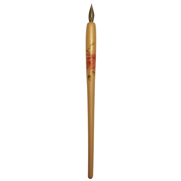 قلم خوشنویسی طرح گل رز