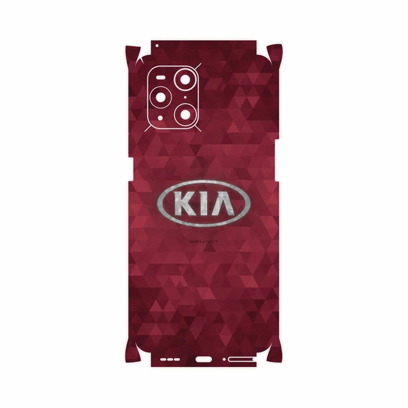 برچسب پوششی ماهوت مدل KIA-Logo-FullSkin مناسب برای گوشی موبایل اپو Find X3 Pro