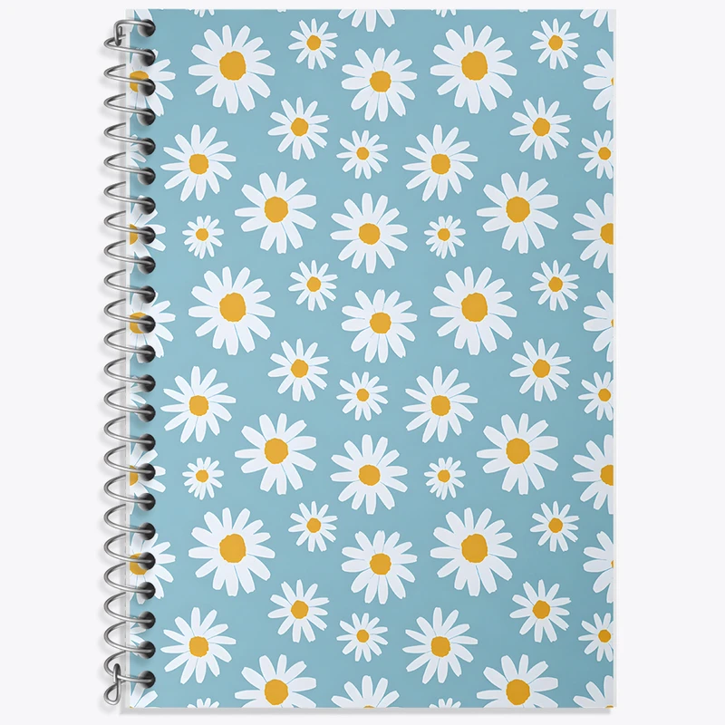 دفتر لغت 50 برگ خندالو طرح پترن گل گلی کد N5235