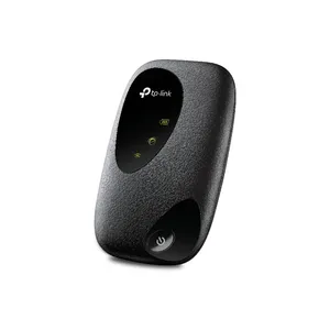 مودم 4G قابل حمل تی پی‌لینک مدل M7000 با پشتیبانی از اتصال بی‌سیم، حداکثر 10 کاربر، آنتن داخلی 20dBm، سرعت دانلود 150Mbps و سرعت آپلود 50Mbps، منبع تغذیه باتری و رابط microUSB