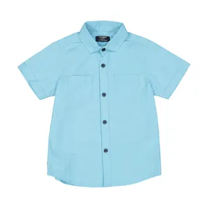 پیراهن پسرانه ال سی وایکیکی مدل 8S0955Z4-G0P-BLUE