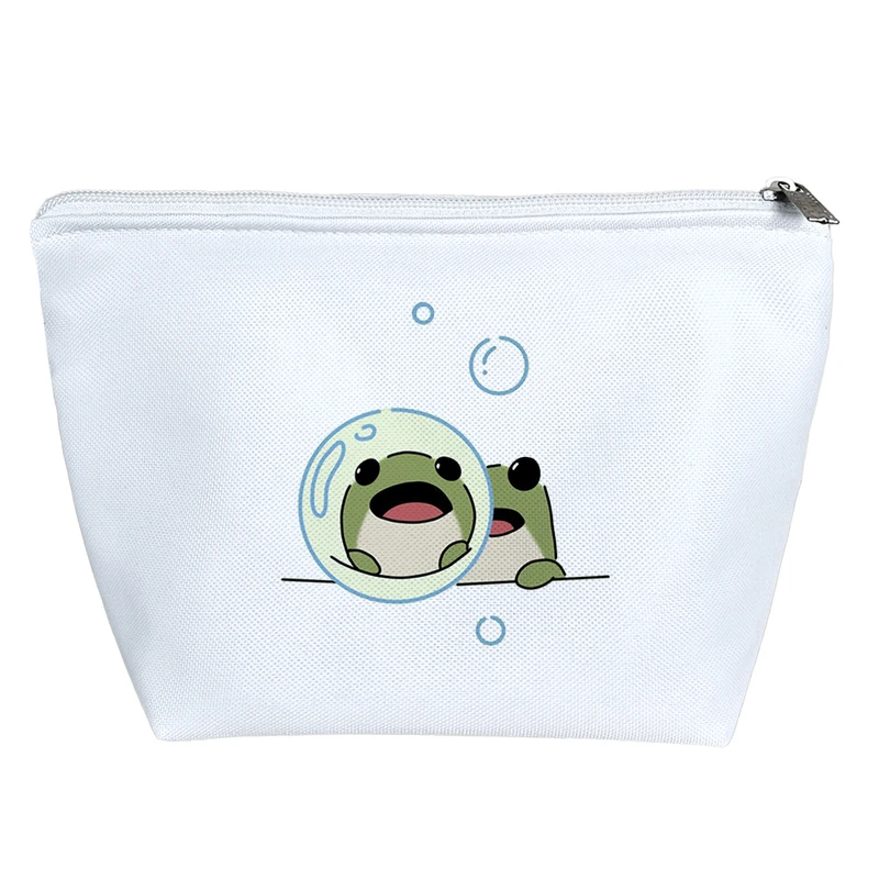 کیف لوازم آرایش دخترانه خندالو مدل قورباغه  کد 3357