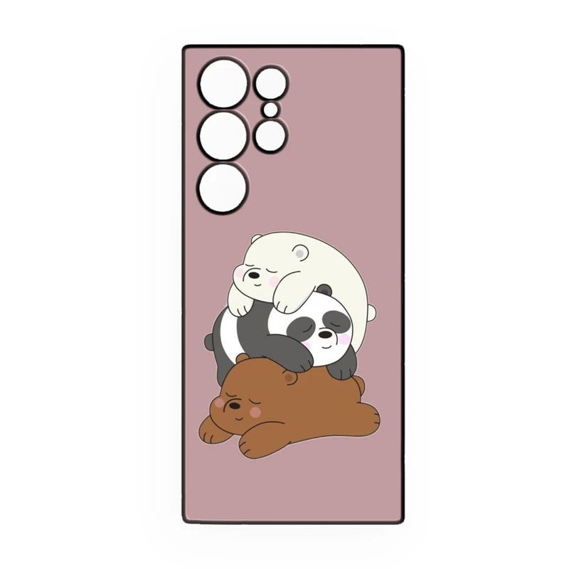 کاور طرح خرس کله پوک کد 462 مناسب برای گوشی موبایل سامسونگ Galaxy S21 Ultra