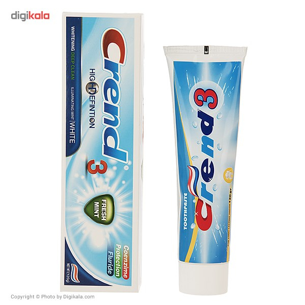 خمیر دندان کرند مدل Fresh Mint مقدار 120 گرم