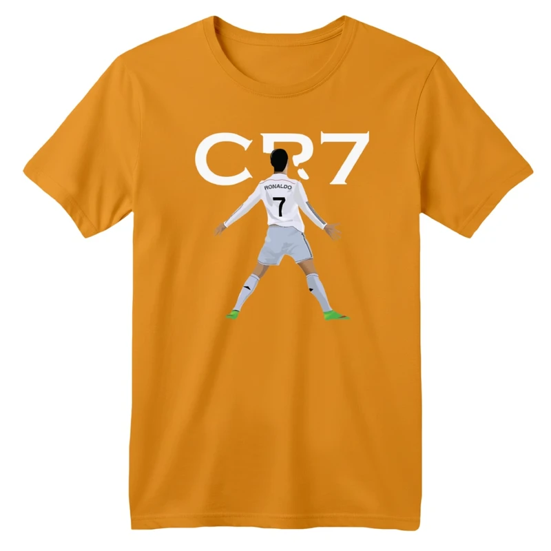 تی‌شرت آستین کوتاه لانگ بچگانه مدل رونالدو