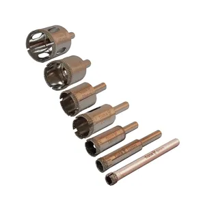 مته گردبر شیشه تیوان مدل HT - 00640 مجموعه هفت عددی