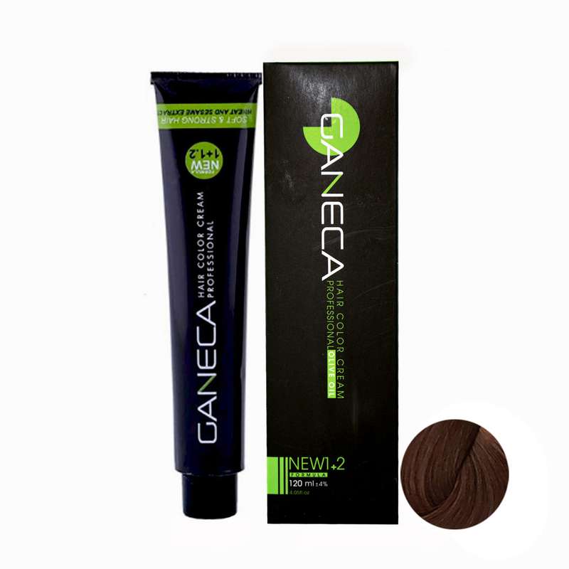 رنگ مو گانسا شماره CH4 حجم 120 میلی لیتر رنگ قهوه ای شکلاتی متوسط 