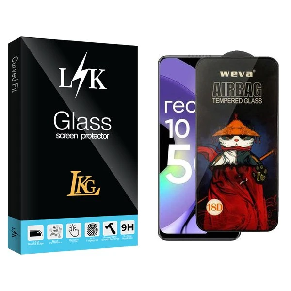 محافظ صفحه نمایش ال کا جی مدل LKK Airbag مناسب برای گوشی موبایل ریلمی 10 Pro 5G