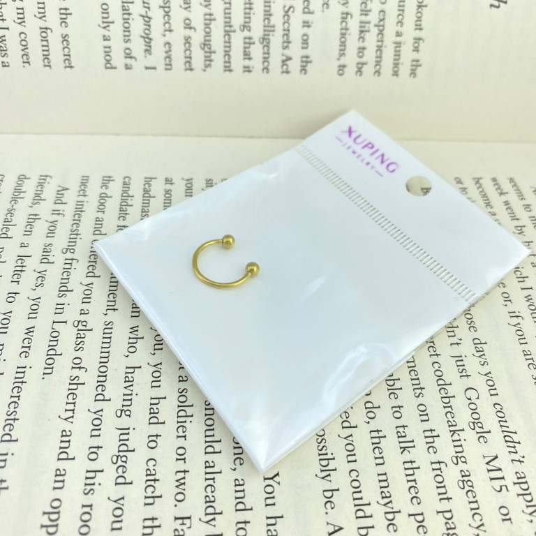 پیرسینگ گوش زنانه ژوپینگ مدل اسمایل کد P4111 پیرسینگ گوش زنانه ژوپینگ مدل اسمایل کد P4111