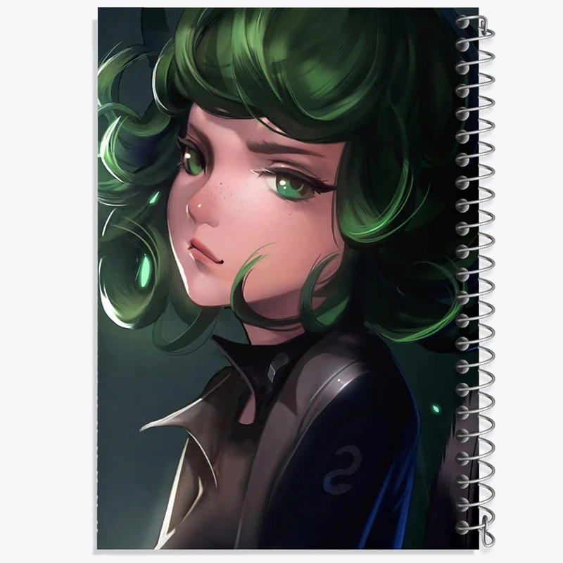 دفتر نت موسیقی 50 برگ خندالو مدل تاتسوماکی انیمه مرد تک مشتی One Punch Man کد 11397