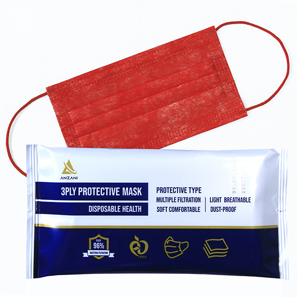 ماسک تنفسی انزانی مدل FR01 بسته بندی 50 عددی