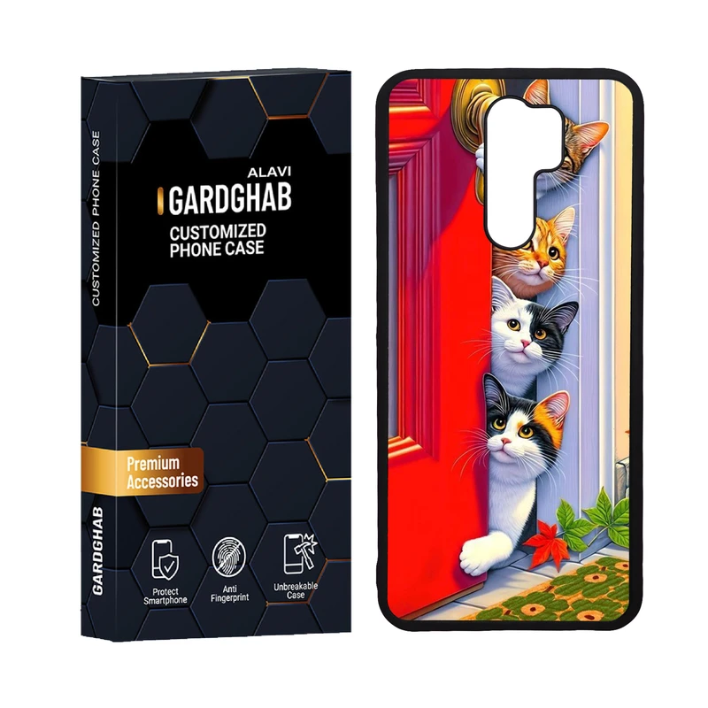 کاور گارد قاب علوی مدل دورژله ای فانتزی مناسب برای گوشی موبایل شیائومی Redmi 9 / Redmi 9 Prime