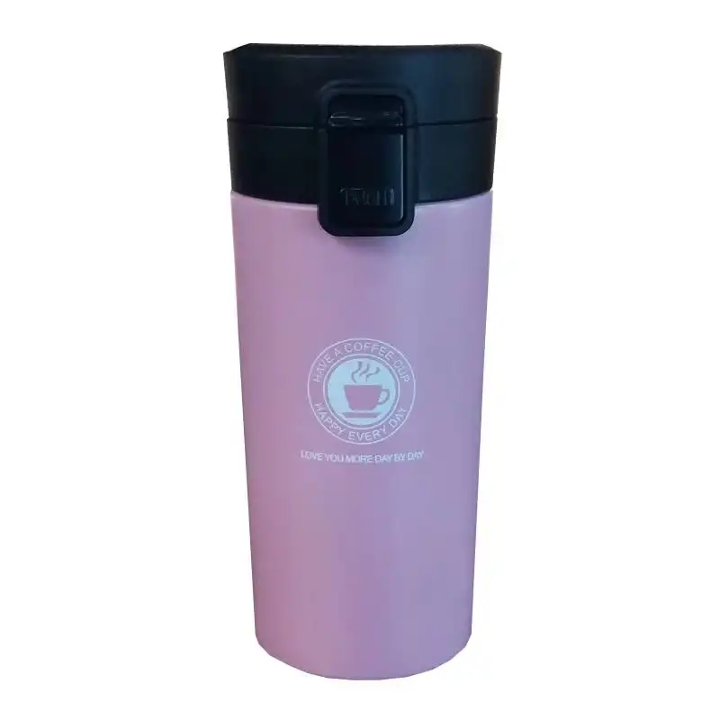 ماگ سفری مدل happy every day کد 1541 گنجایش 0.38 لیتر