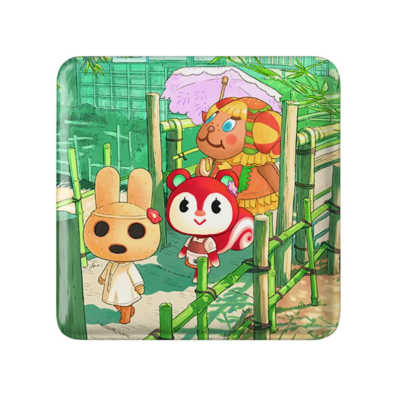 مگنت خندالو طرح بازی انیمال کراسینگ (Animal Crossing) مدل مربعی کد 32677
