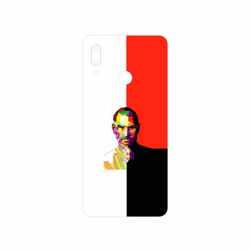 برچسب پوششی ماهوت مدل Collage of Steve Jobs 1 مناسب برای گوشی موبایل هوآوی P Smart 2019