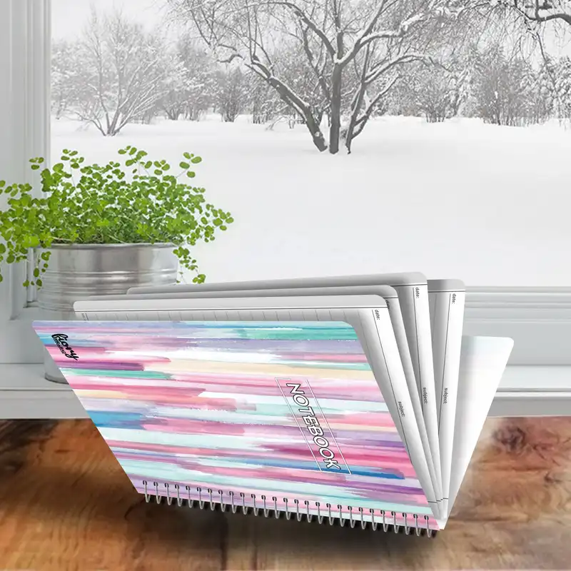 دفتر مشق 100 برگ مستر راد مدل رنگارنگ کد fiory 2059