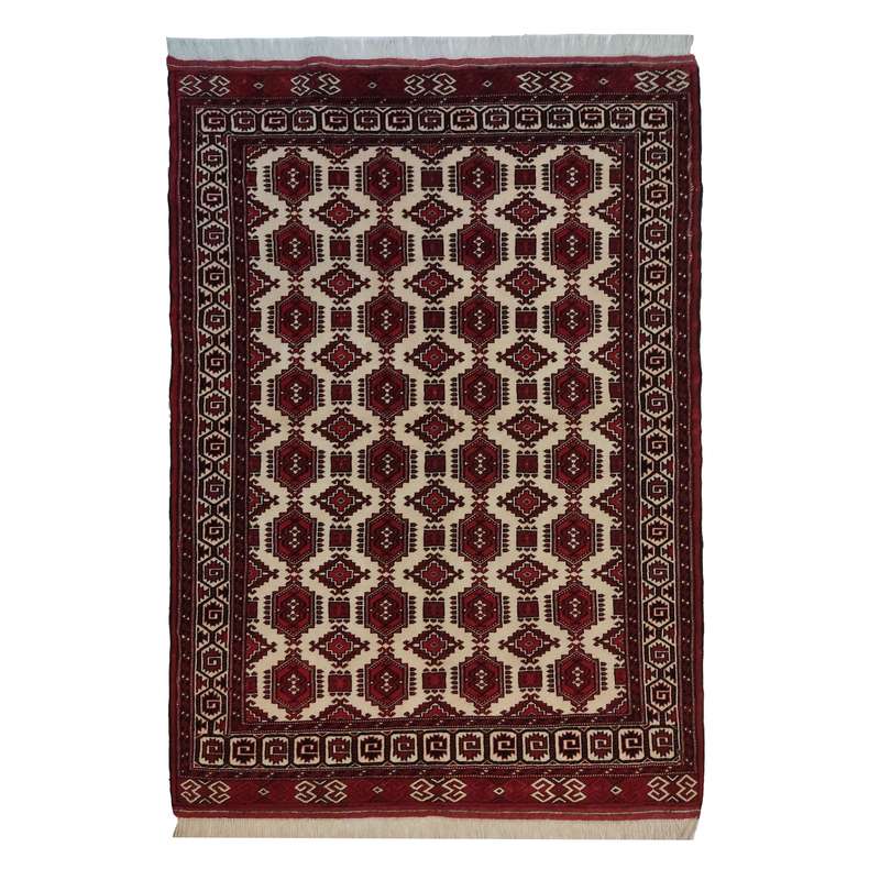 فرش دستباف سه متری مدل ترکمن کد 50104