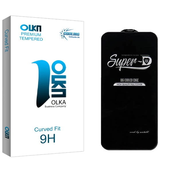 محافظ صفحه نمایش کولینگ مدل Olka SuperD مناسب برای گوشی موبایل اپل iPhone 13 Pro Max