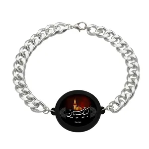 دستبند ناکسیگو مدل لبیک یا حسین کد BZ7505