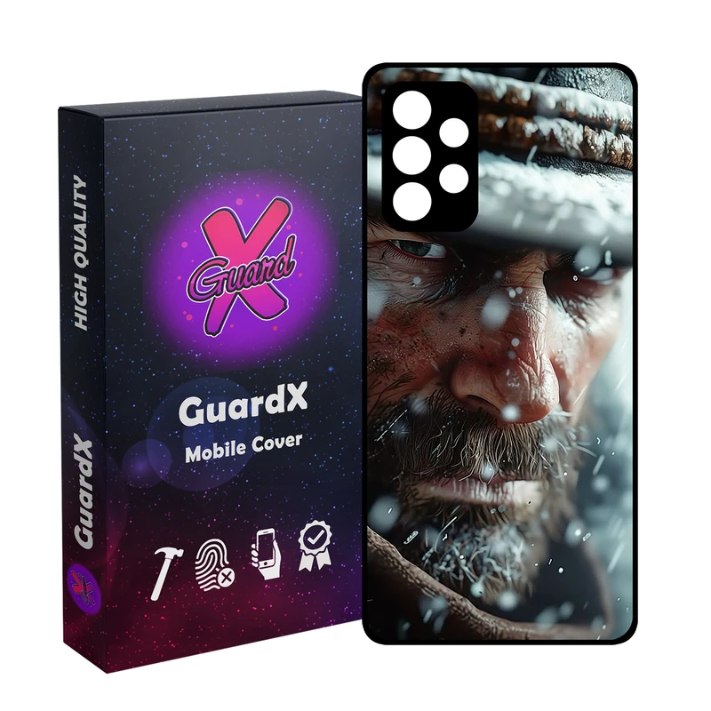 کاور گارد ایکس طرح Red Dead Redemption مدل Glass10736 مناسب برای گوشی موبایل سامسونگ Galaxy A32 4G