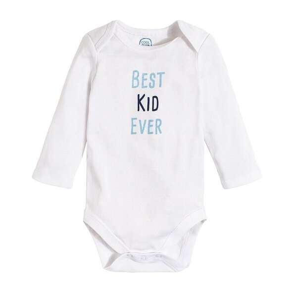 بادی آستین بلند نوزادی کول کلاب مدل CUB1802201