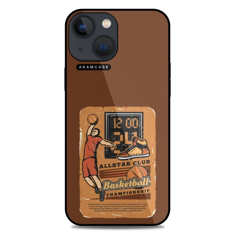 کاور آکام مدل AMC-WA13M-BASKETBALL9 مناسب برای گوشی موبایل اپل iPhone 13 Mini