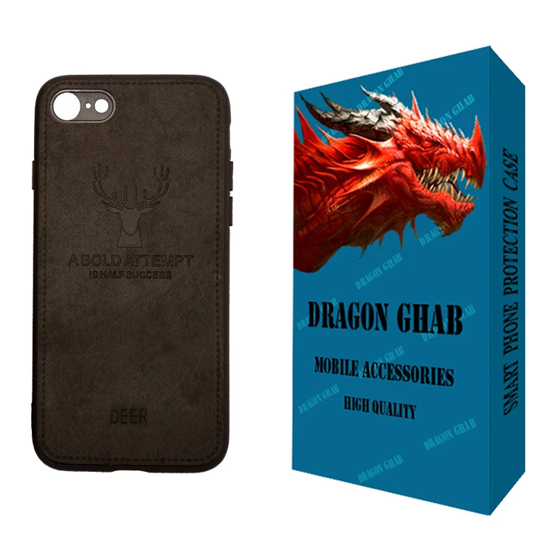 کاور دراگون قاب مدل گوزنی مناسب برای گوشی موبایل اپل iPhone 8