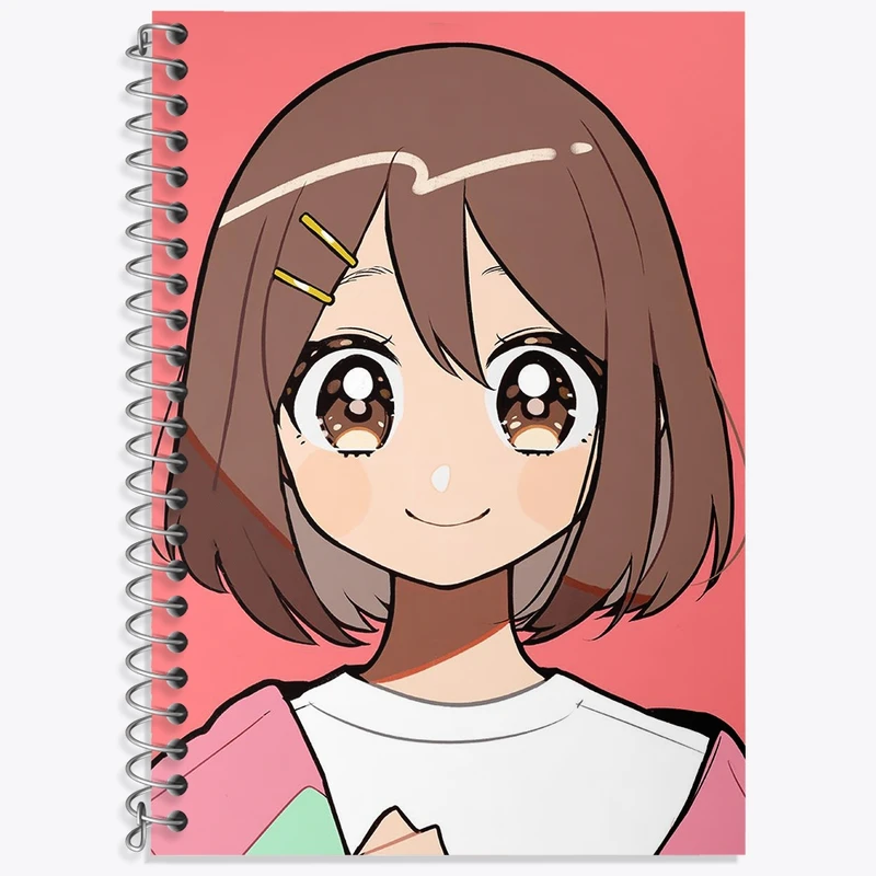 دفتر لغت 50 برگ خندالو طرح ریتسو انیمه كي اون کد 34167