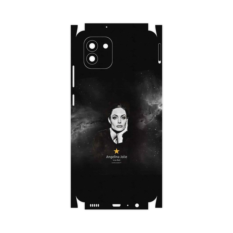 برچسب پوششی ماهوت مدل Angelina Jolie-FullSkin مناسب برای گوشی موبایل سامسونگ Galaxy A03