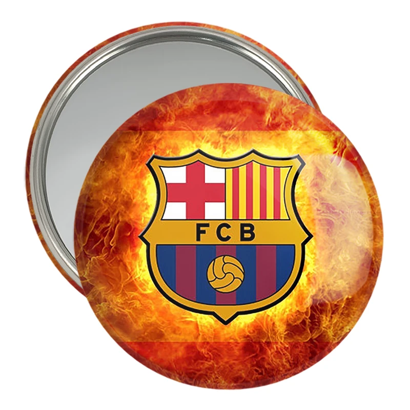 آینه جیبی خندالو مدل باشگاه بارسلونا کد 26251