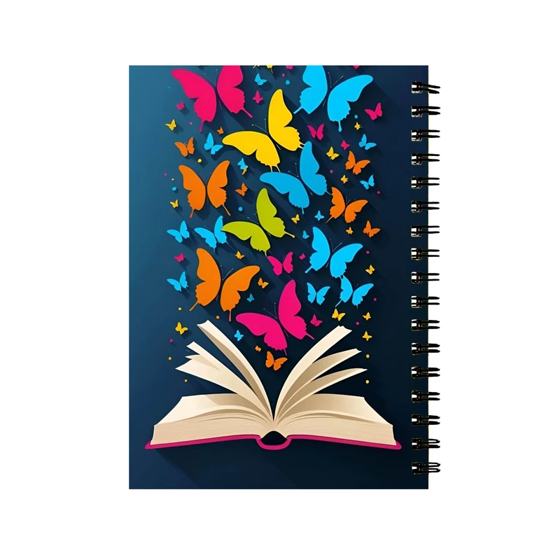 دفتر مشق 60 برگ مدل پروانه کد 50