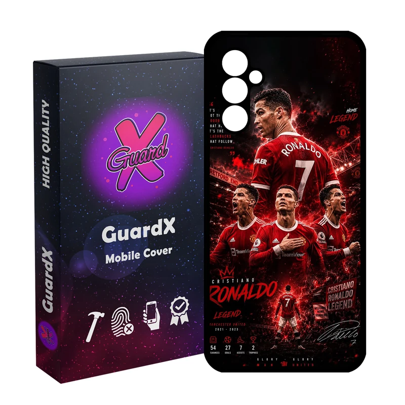 کاور گارد ایکس طرح Ronaldo مدل 11091 مناسب برای گوشی موبایل سامسونگ Galaxy A24/A24 4G/M34 5G