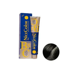 رنگ مو نایس کالر سری دودی شماره 4.1 - C3 حجم 100 میلی لیتر رنگ قهوه ای دودی متوسط