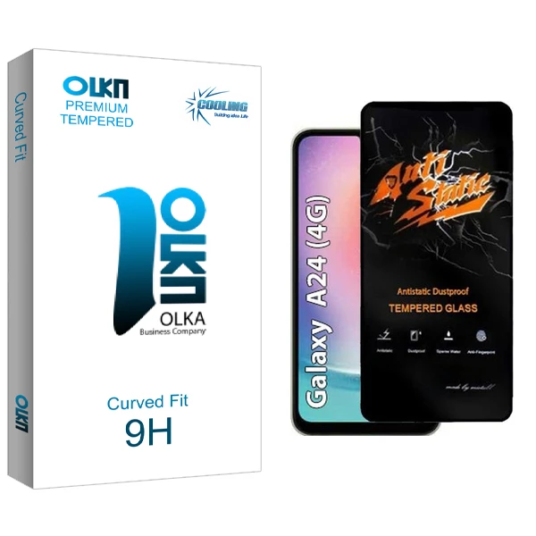 محافظ صفحه نمایش کولینگ مدل Olka Antistatic مناسب برای گوشی موبایل سامسونگ Galaxy A24 4G