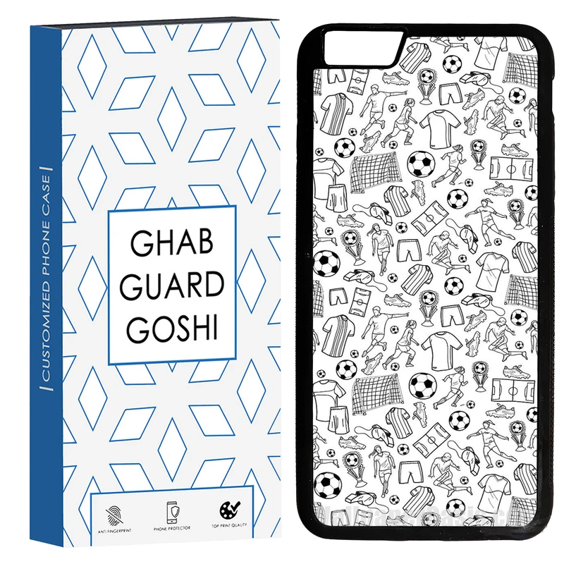کاور قاب گارد گوشی طرح فوتبال کد TPU-118 مناسب برای گوشی موبایل اپل Iphone 6 PLUS / 6S PLUS
