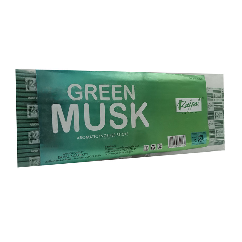 عود راجپال مدل GREEN MUSK کد 1000205