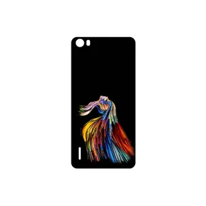 MAHOOT Rainbow Hair Digital Art Cover Sticker for Honor 6