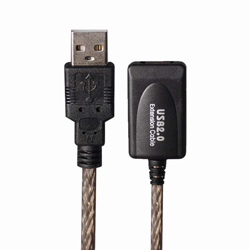 کابل افزایش طول USB 2.0 وی نت مدل V-CUE20100 طول 10 متر کابل افزایش طول USB 2.0 وی نت مدل V-CUE20100 طول 10 متر