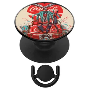 پایه نگهدارنده گوشی موبایل پاپ سوکت آکام مدل APSC0001768 به همراه پاپ کلیپ