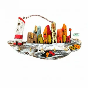 جاکلیدی دیواری چوبی مدل k60