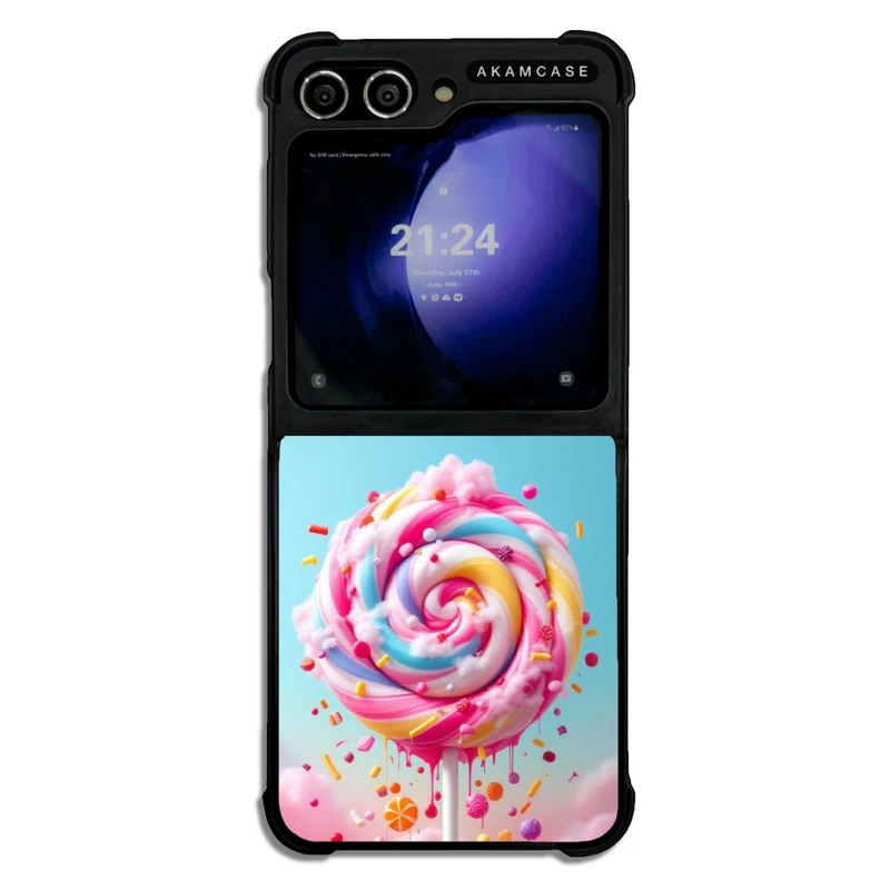 کاور آکام مدل AMC-WSGZFLIP5-CANDY-10 مناسب برای گوشی موبایل سامسونگ Galaxy Z Flip 5
