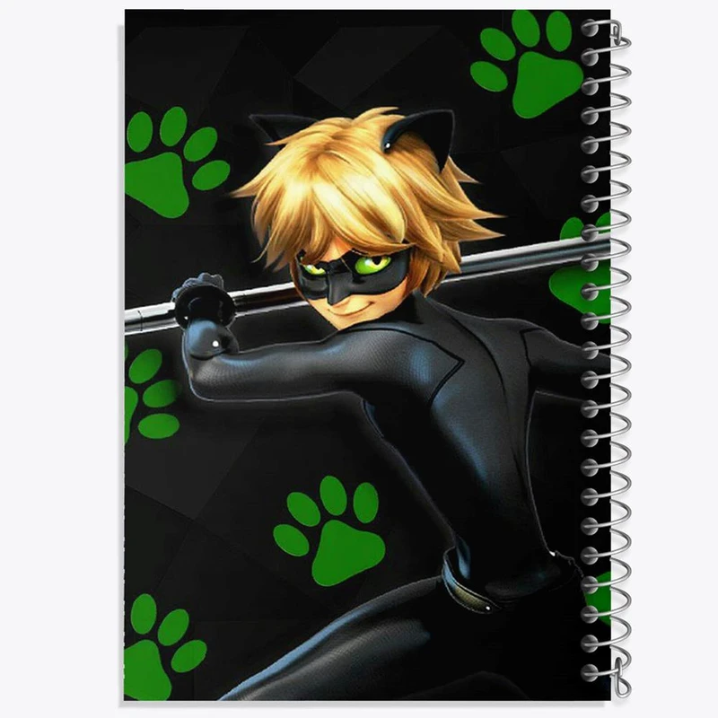 دفتر نت موسیقی 50 برگ خندالو مدل پسر گربه ای کد 3479