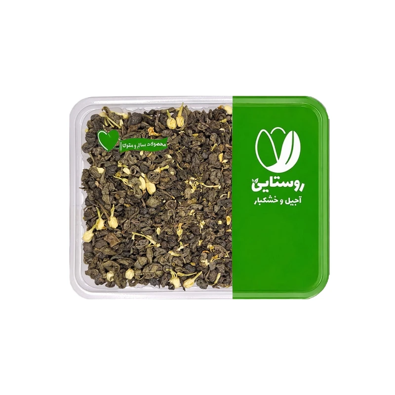 چای سبز با گل یاس روستایی - 250 گرم