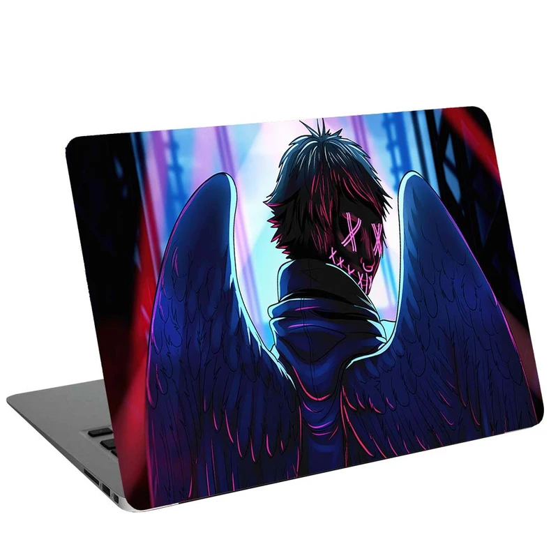 استیکر لپ تاپ مدل neon angel boy G-2025 مناسب برای لپ تاپ 15.6 اینچ